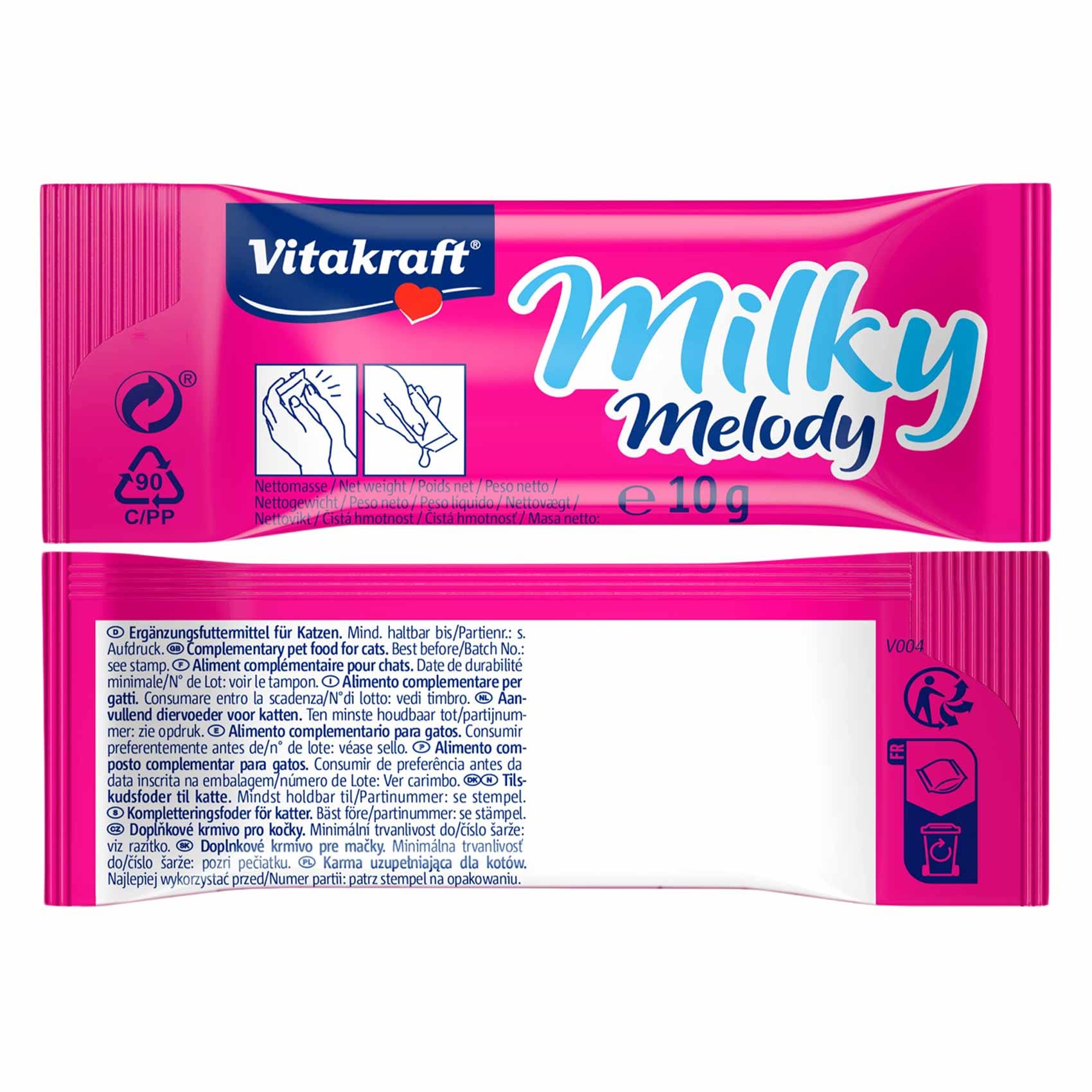 Vitakraft Milky Melody ( Buy One Get One Free 70g x 2pcs )