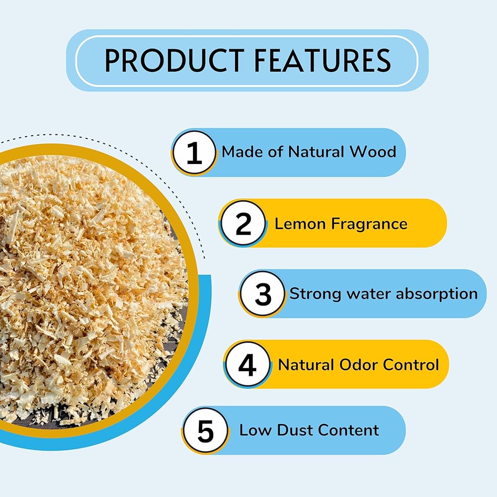 Quality Hamster wood shavings  1Kg