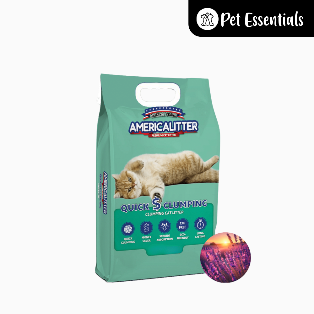 America Cat Litter Quick Clumping (20kg) 30L