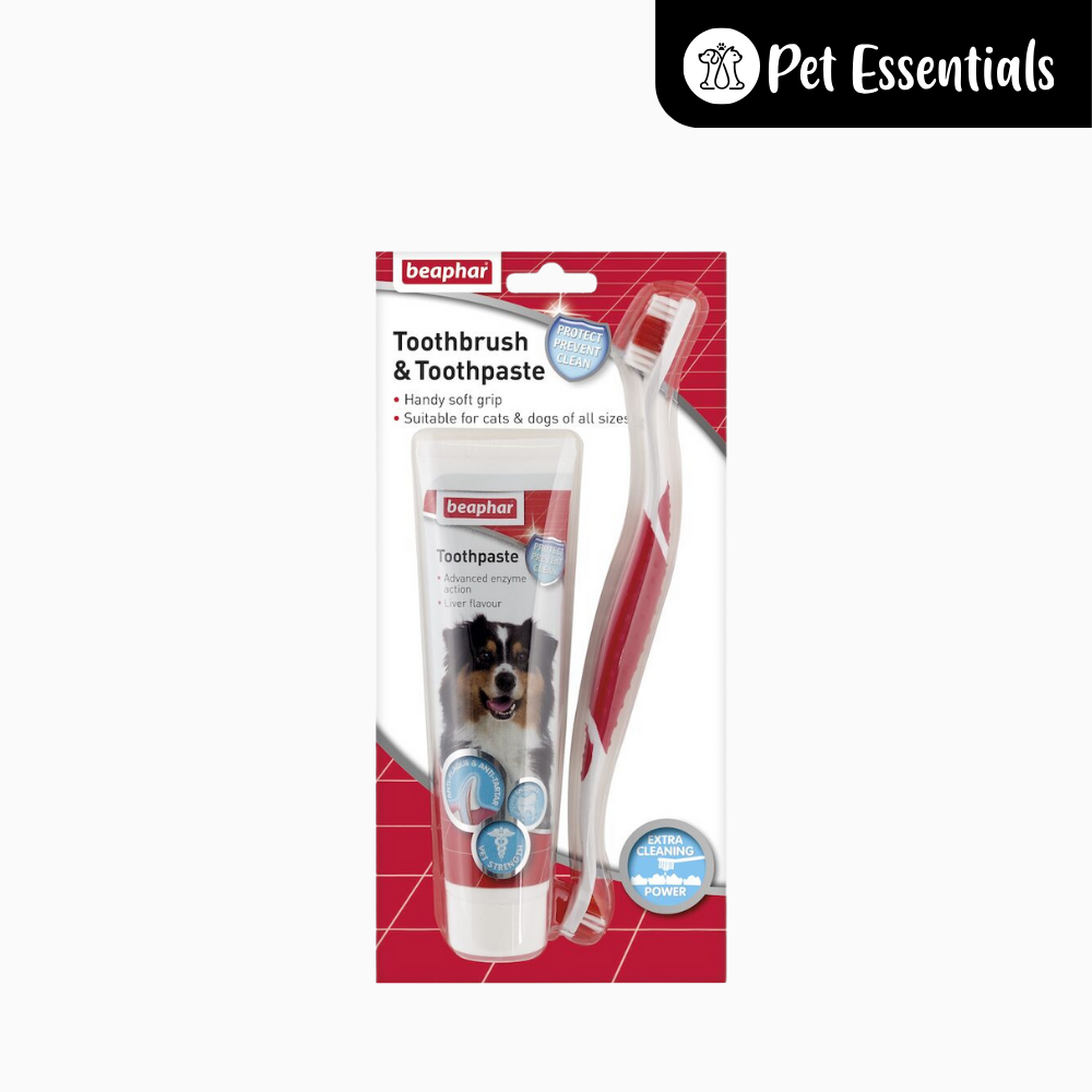 Beaphar Tooth Brush And Paste For Cats & Dogs