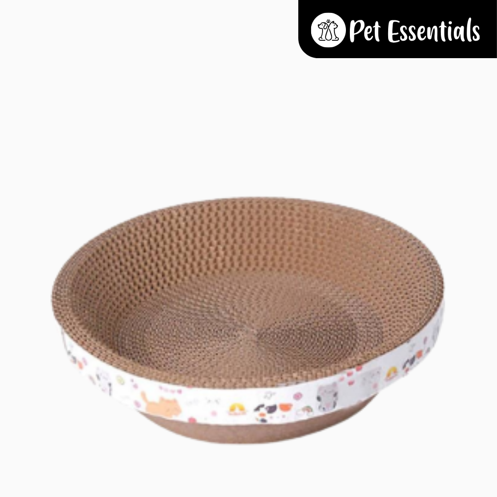 Bowl Shape Cat Scratcher & Lounge