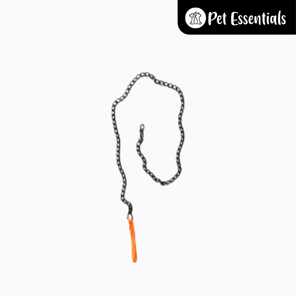 Dog Chain Leash Black