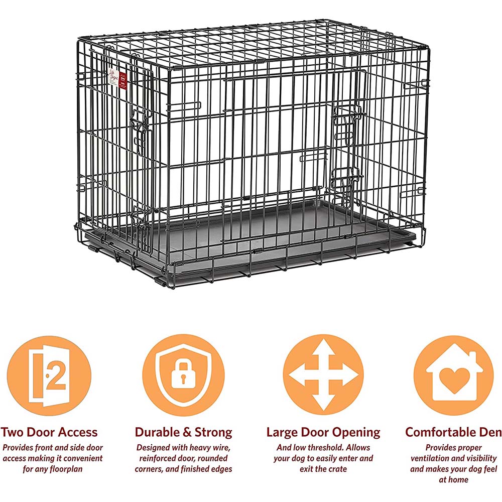 Steel Pet Cage with Plastic Tray (OML01)