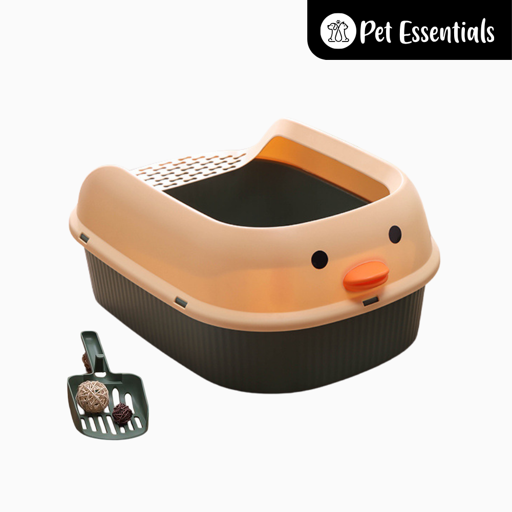 Semi Enclosure Litter Tray With Scooper (0812)
