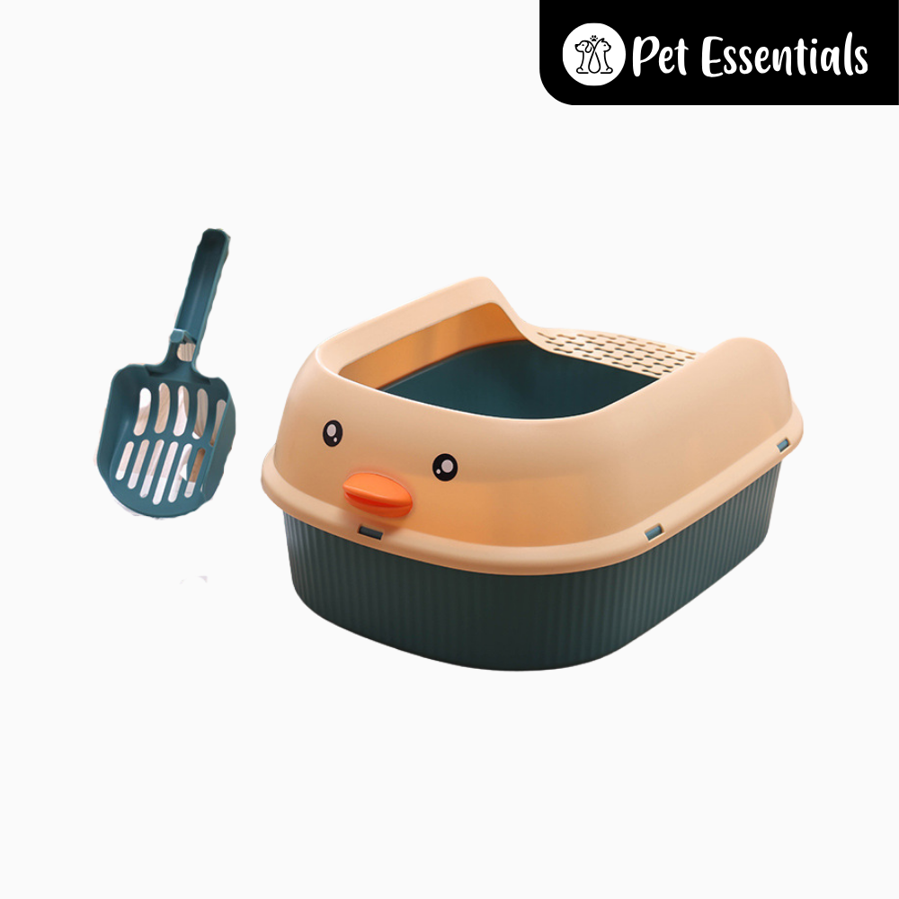 Semi Enclosure Litter Tray With Scooper (0812)