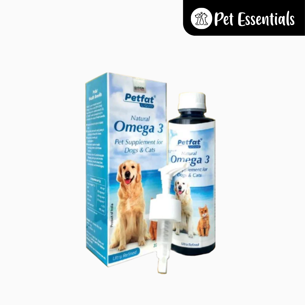 PetFat Natural Omega 3 liquid For Cats & Dogs