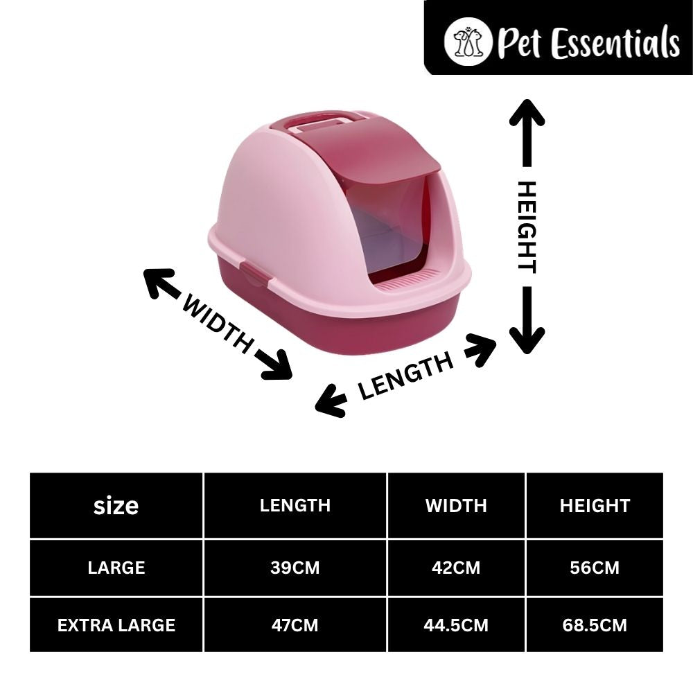 Jumbo Hooded Cat Litter Box ( MSP-007 )