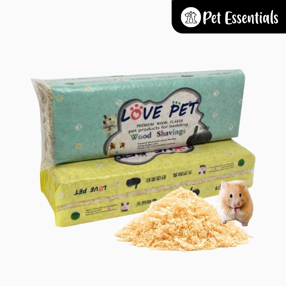 Premium Hamster Wood Shavings 1Kg