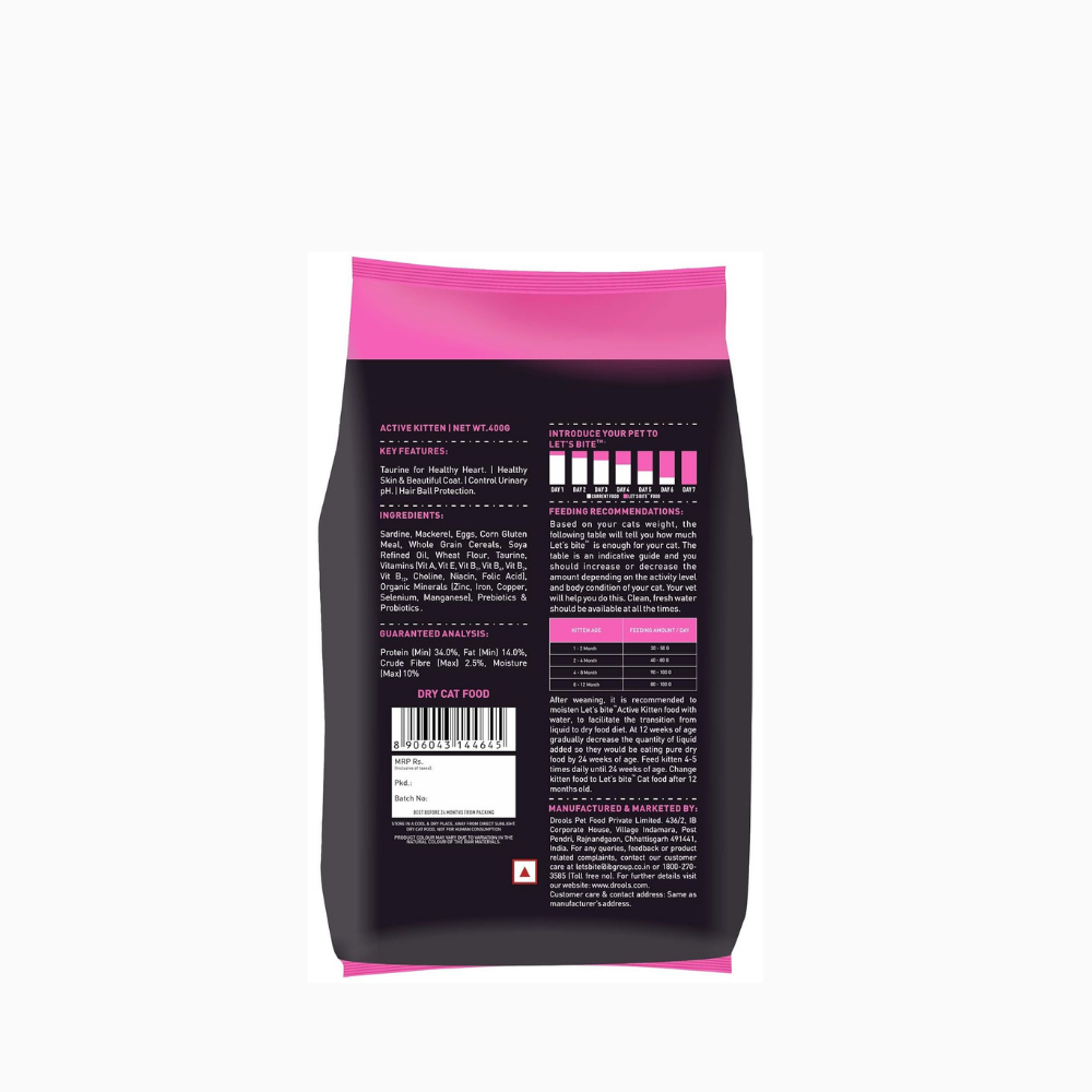 Let's Bite Active Kitten (Buy One Get One Free)