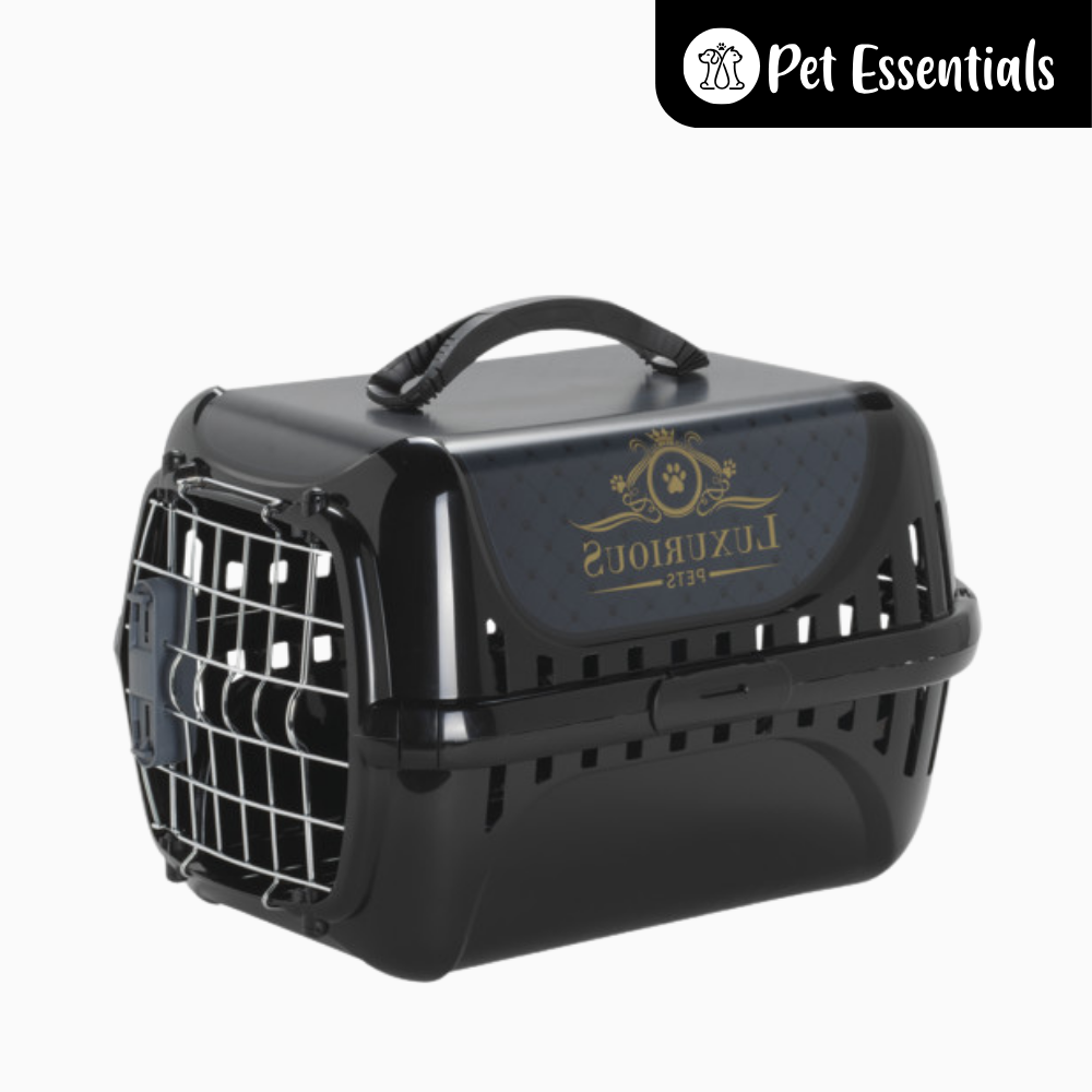 Luxurious Spring Lock Door Carrier Cage For Cats