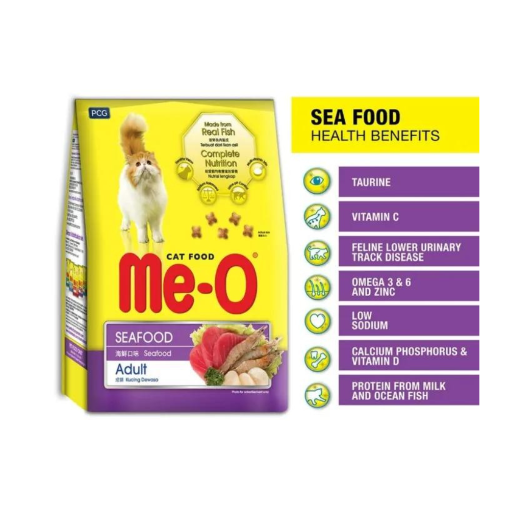 Me-O Adult Cat Food Seafood