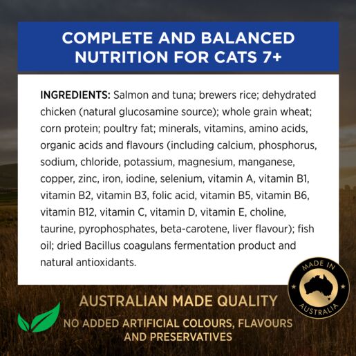 Purina Pro Plan Adult 7+ Cat Dry Food Salmon&Tuna