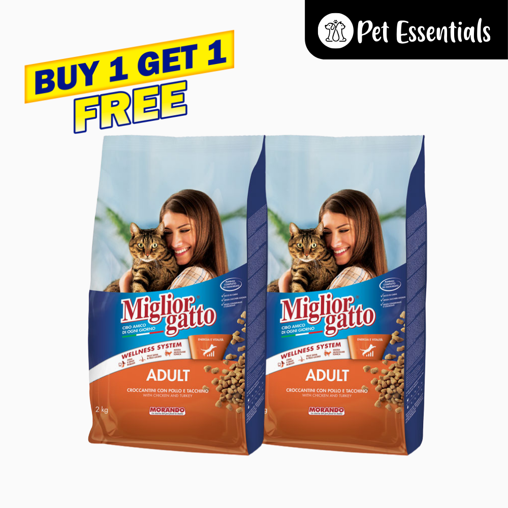 Morando adult cat chicken and turkey (Buy One Get One Free)