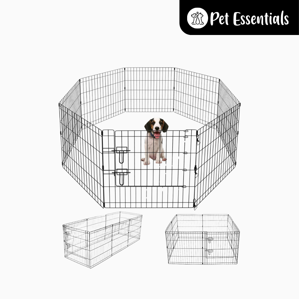 Playpen Black Metal Indoor/Outdoor (WL01)