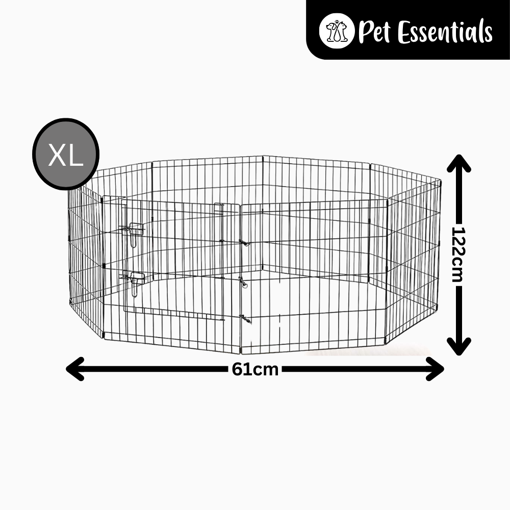 Playpen Black Metal Indoor/Outdoor (WL01)