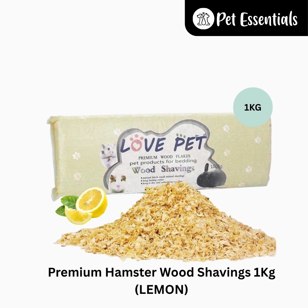Premium Hamster Wood Shavings 1Kg