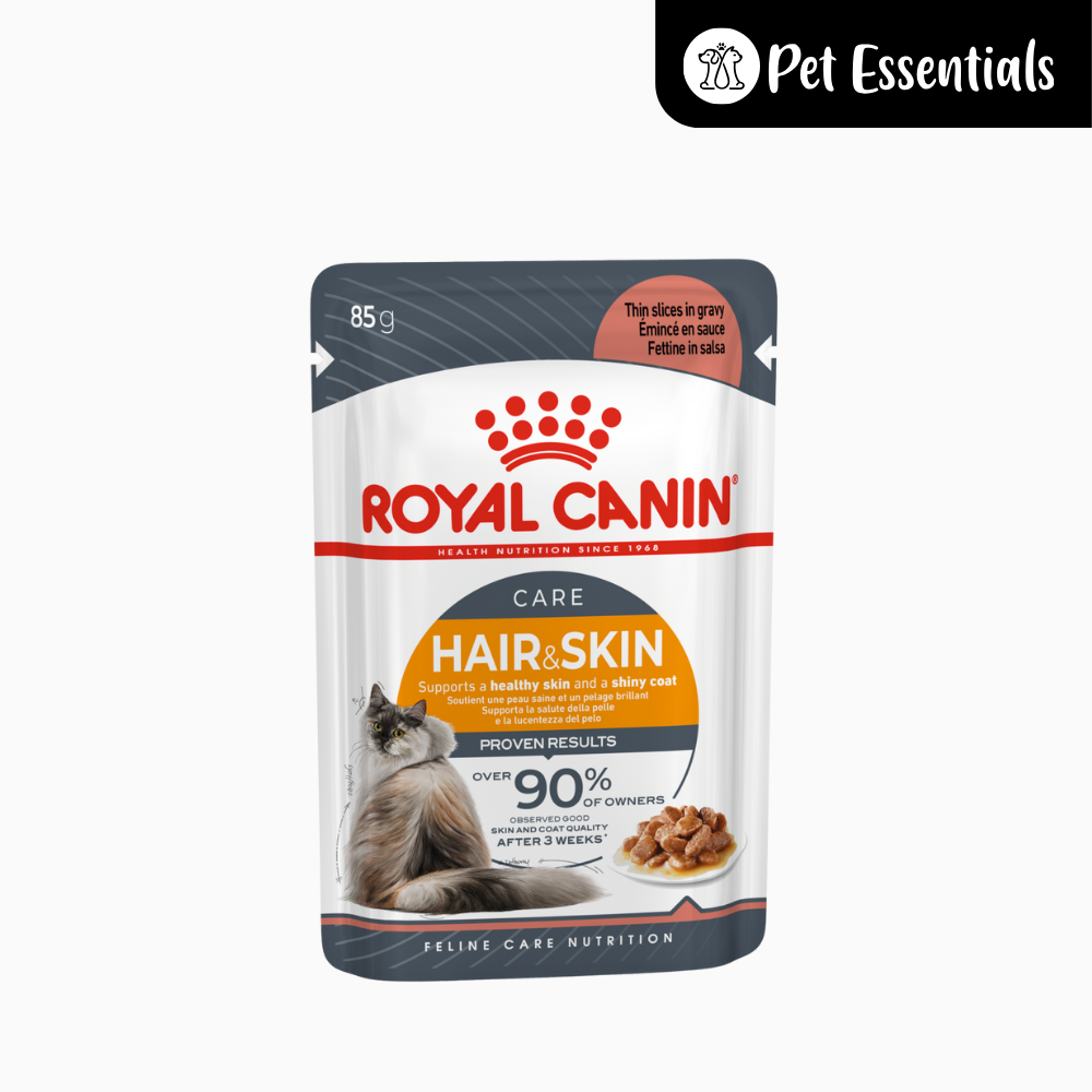 Royal Canin Hair & Skin Care Chunks in Gravy