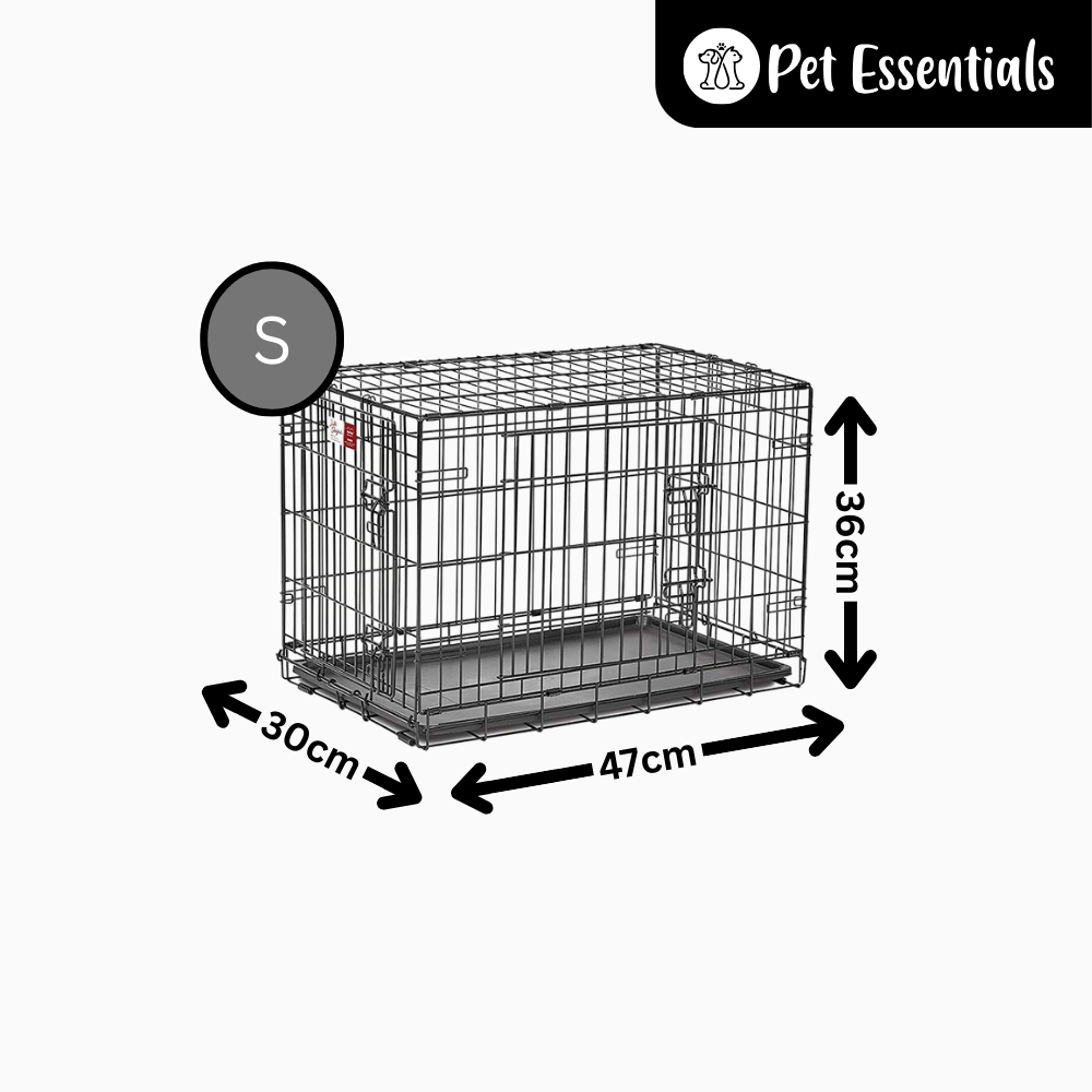 Steel Pet Cage with Plastic Tray (OML01)