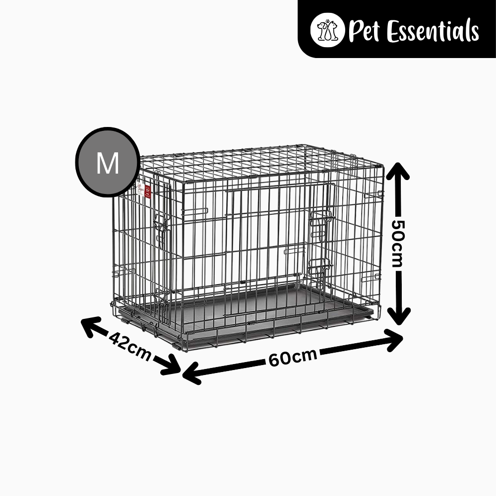 Steel Pet Cage with Plastic Tray (OML01)
