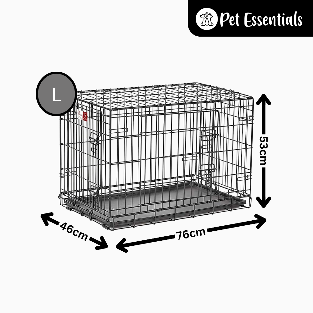 Steel Pet Cage with Plastic Tray (OML01)