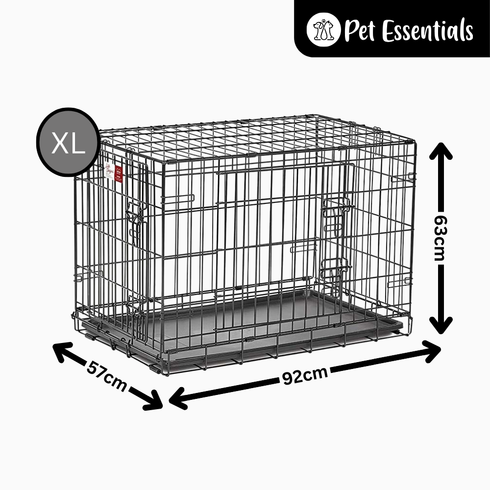 Steel Pet Cage with Plastic Tray (OML01)