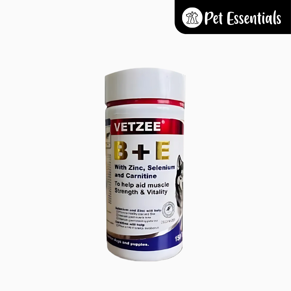 VETZEE B+E with Zinc and Selenium Tablets for Dogs