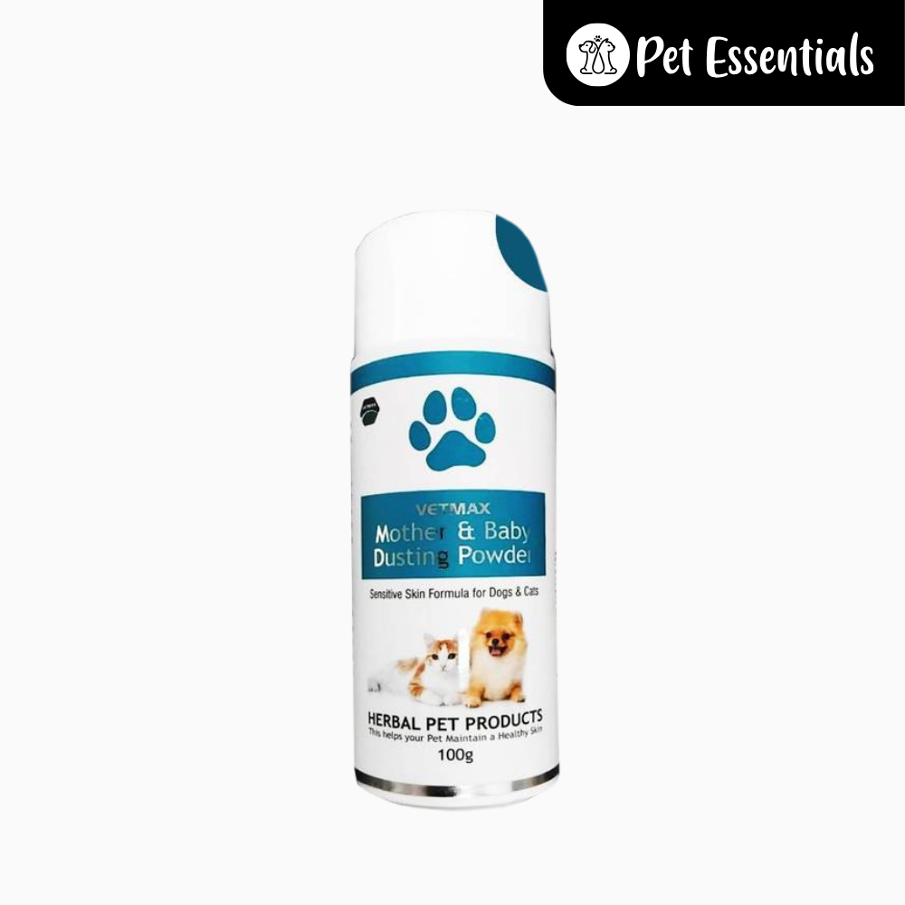 VetMax Herbal Mother & Baby Dusting Powder For Cats And Dogs