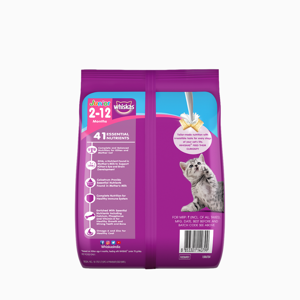 Whiskas Junior ( 2 - 12 Months Kitten )
