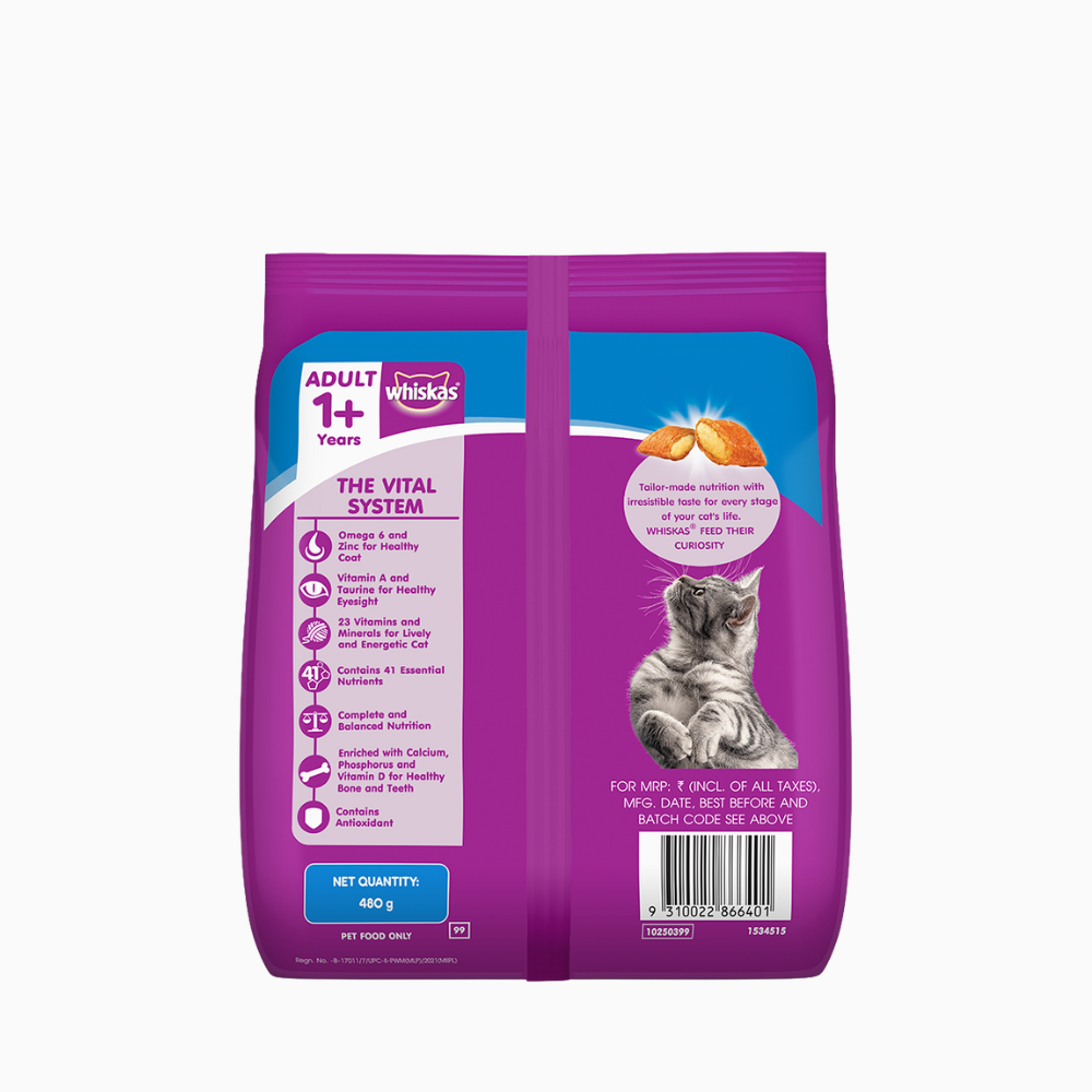 Whiskas Adult Cat Food Ocean Fish