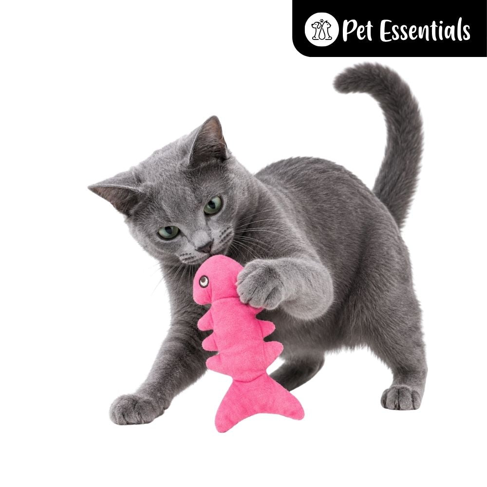 Fish Bone Shaped Cat Toy ( 170-9 )