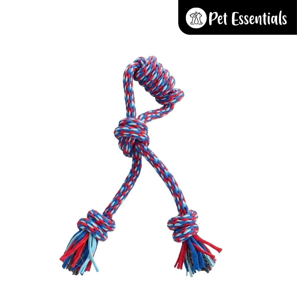 Twisted Knotted Chew Rope Toy