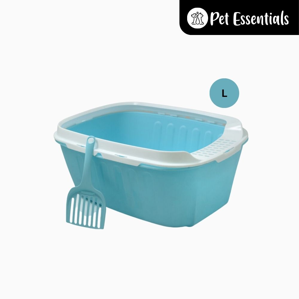 Cat Litter Tray With Scooper ( ZR 198-3 )