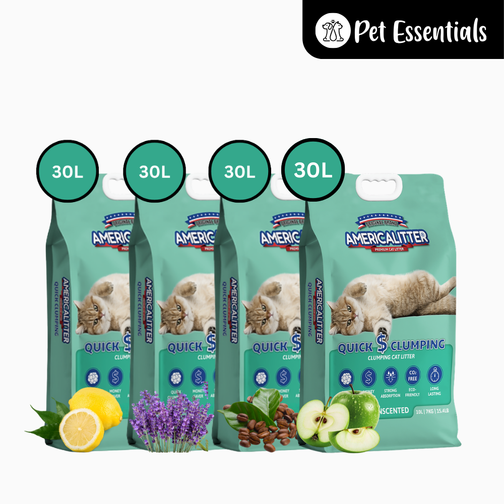 America Cat Litter Quick Clumping (20kg) 30L