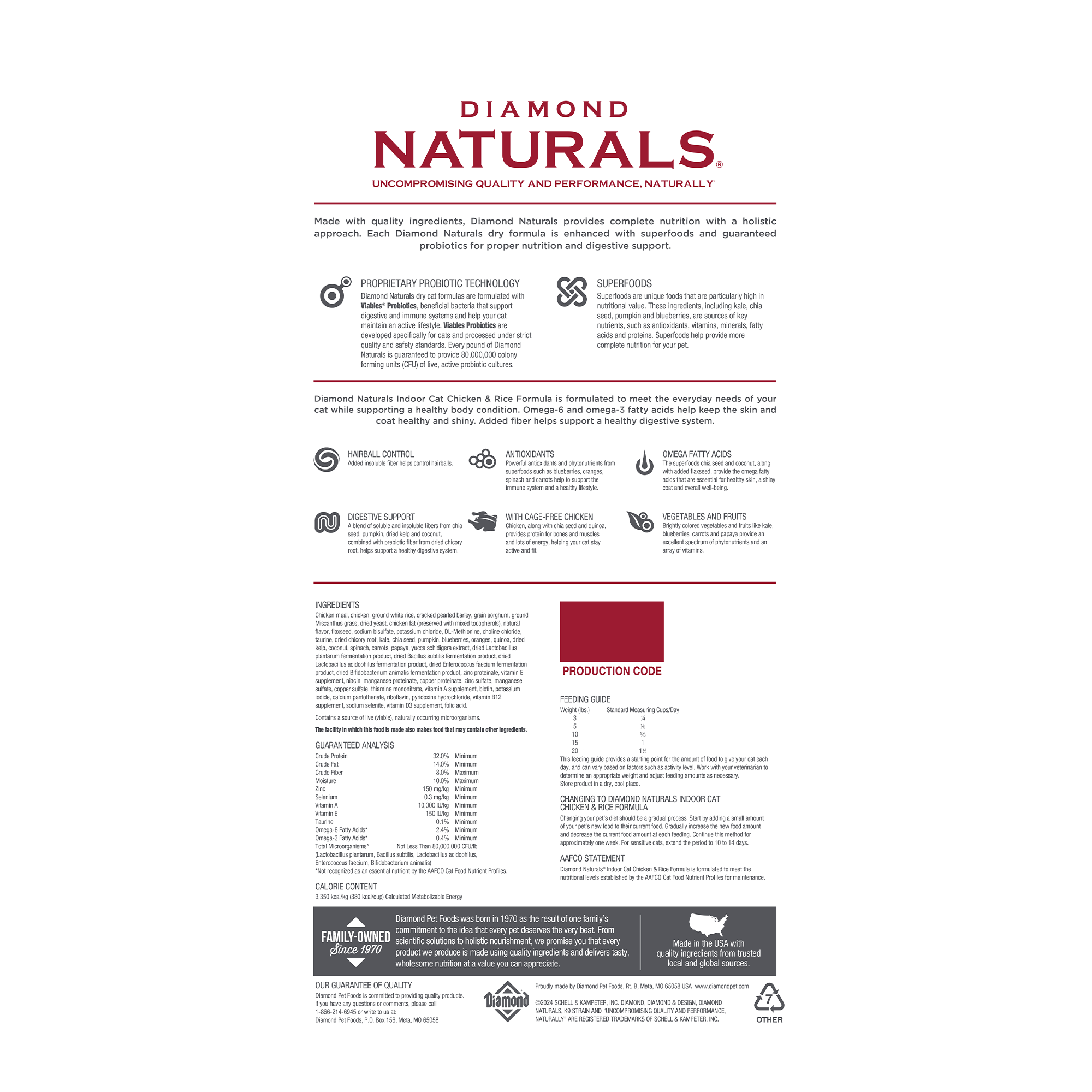 Diamond Naturals Indoor Cat