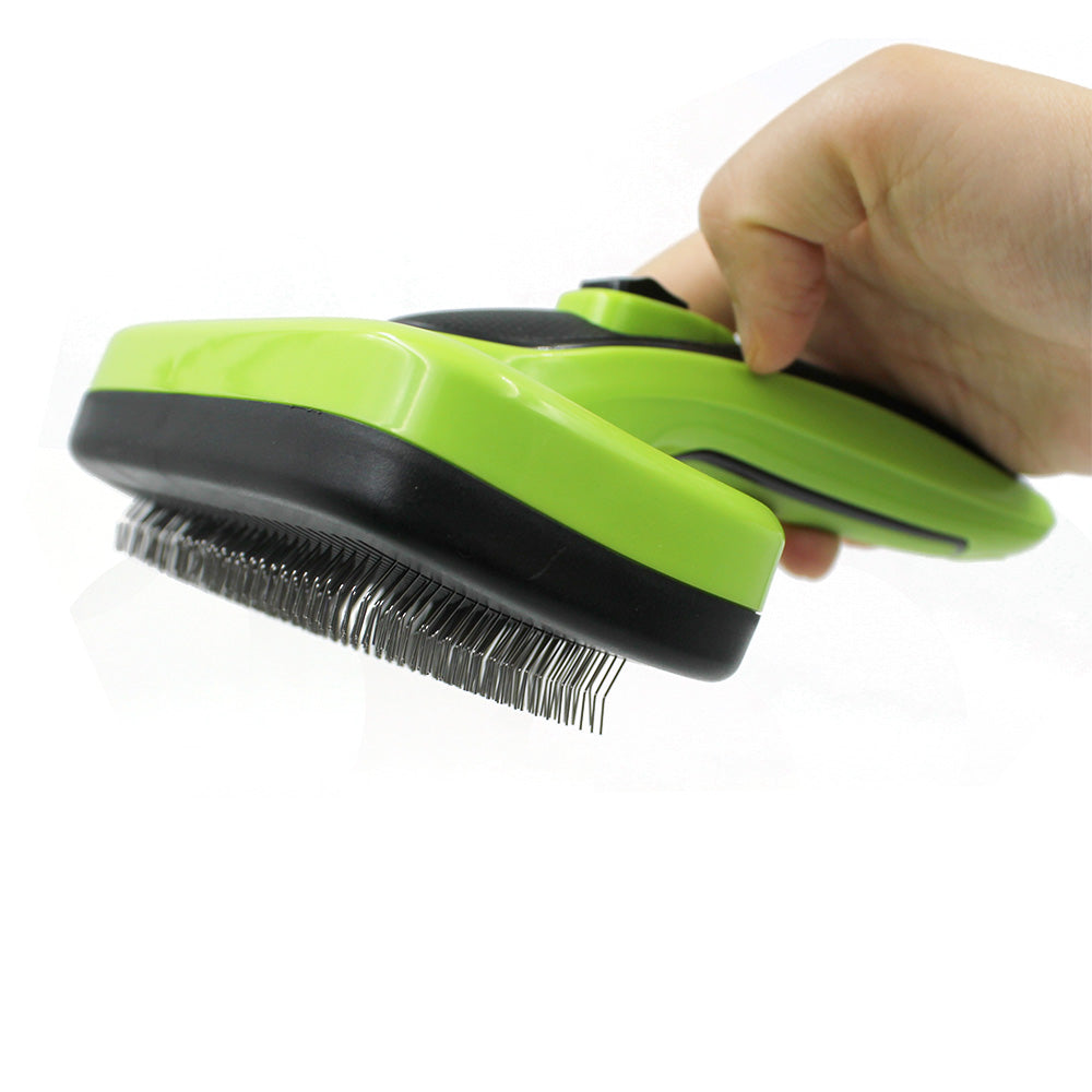 Kudi Self Cleaning Slicker Brush