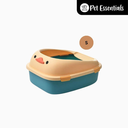 Semi Enclosure Litter Tray With Scooper (0812)