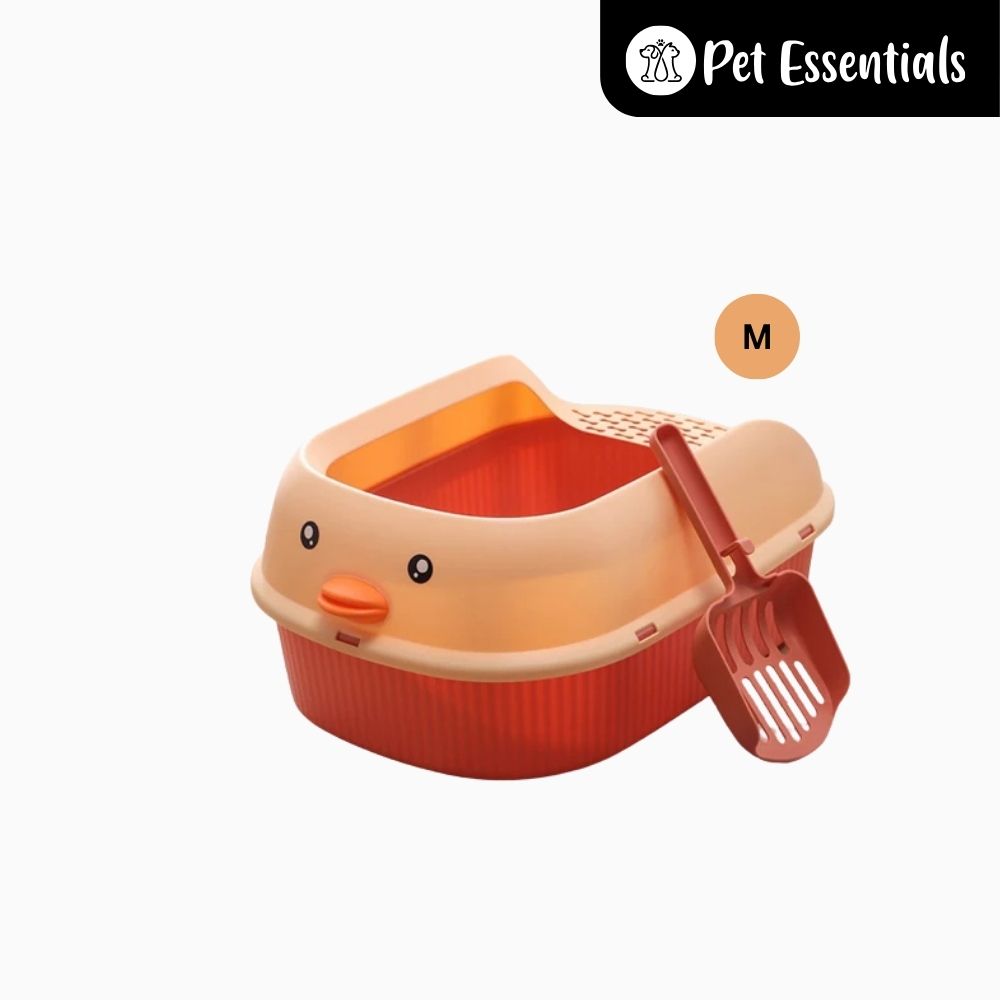 Semi Enclosure Litter Tray With Scooper (0812)