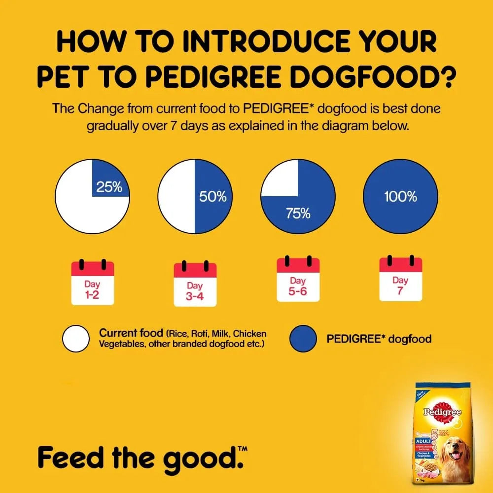 Pedigree Adult Dog Food ( Chicken & Vegetable )