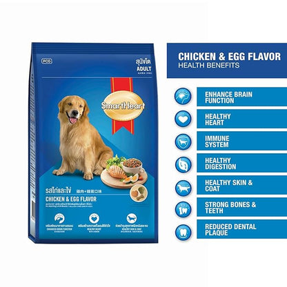 Smartheart Adult Dog Food Chicken & Egg