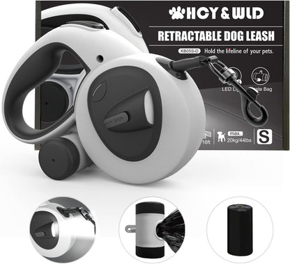LED Retractable Dog Leash