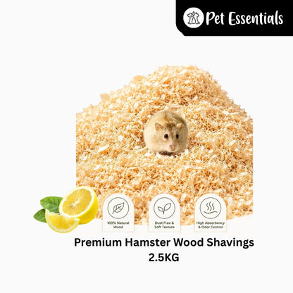 Premium Hamster Wood Shavings 2.5Kg