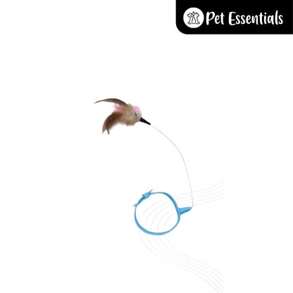 Cat Collar With Feather Stick