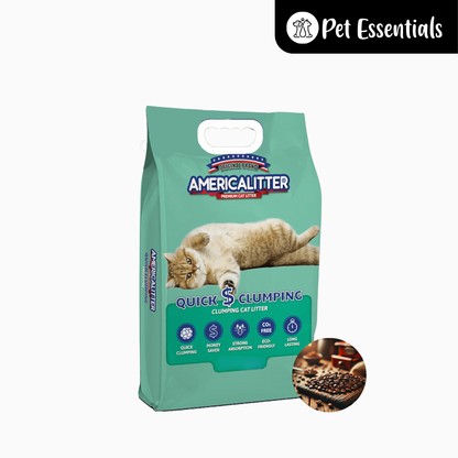 America Cat Litter Quick Clumping 8KG 10L 8kg