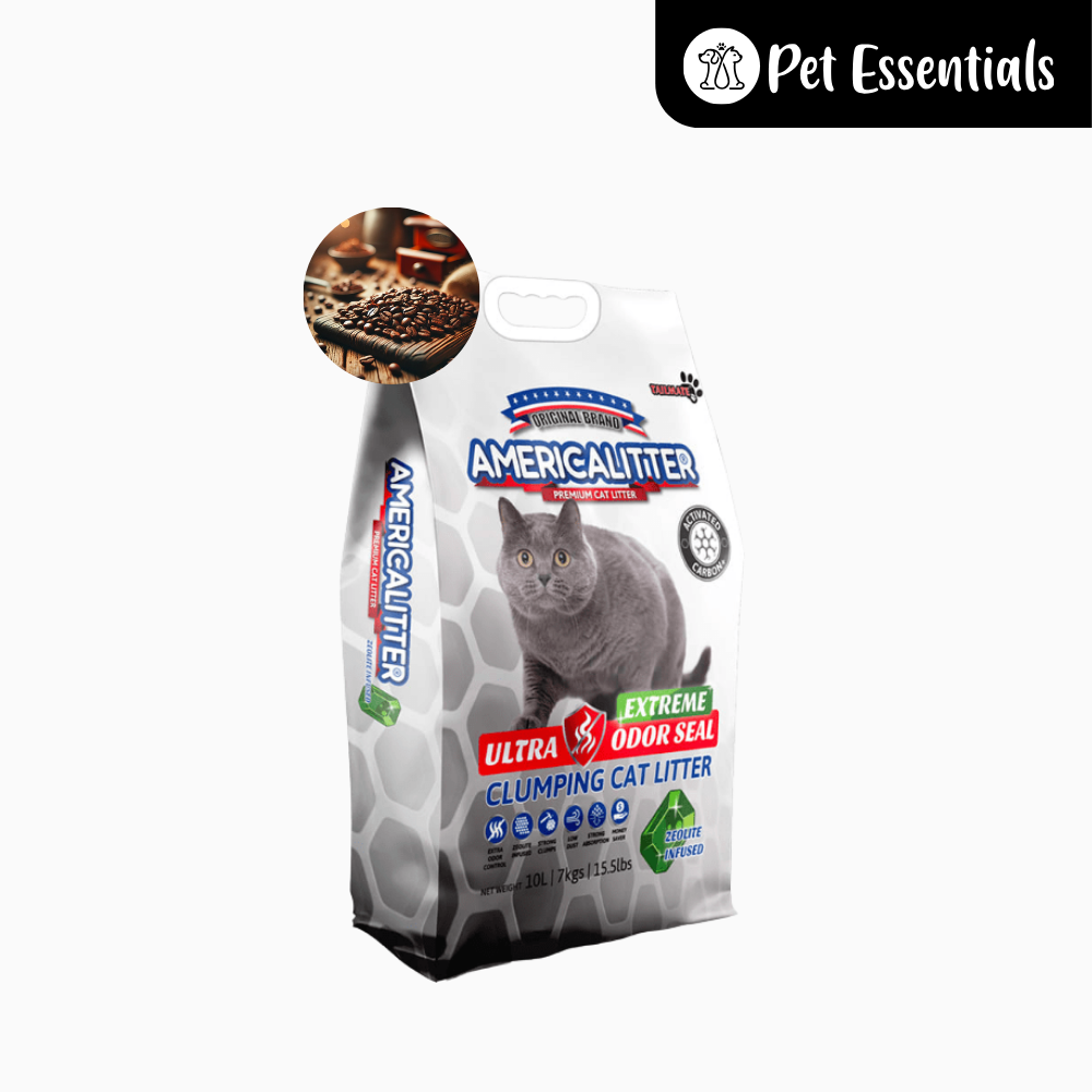 America Cat Litter Extreme Ultra Odor Seal 8KG 10L
