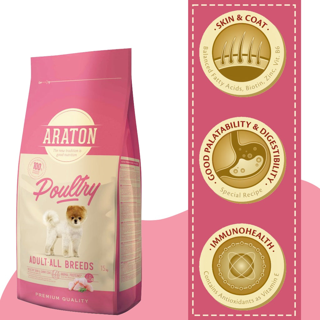 Araton Poultry Adult Dog Food ( ALL BREEDS )