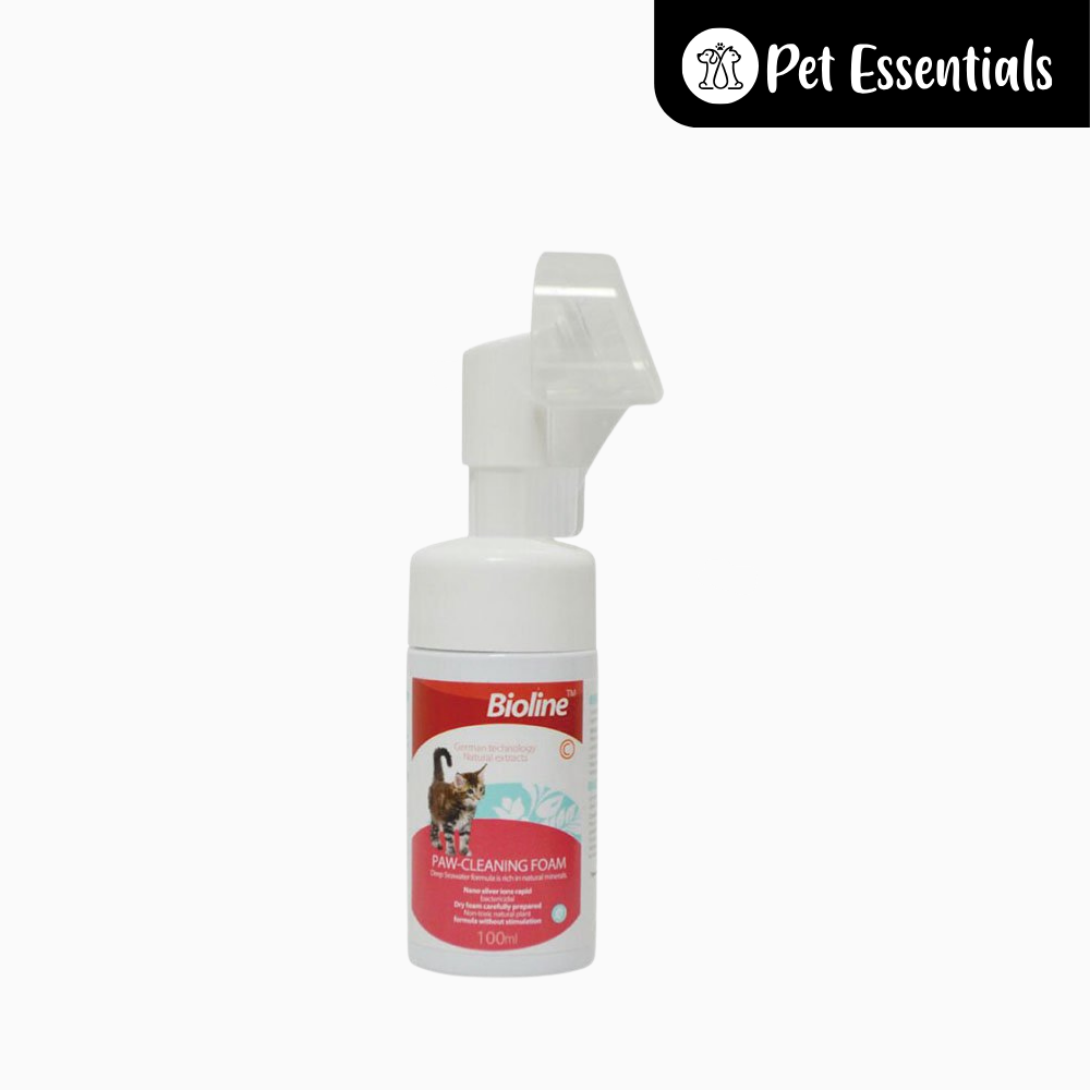 Bioline Paw Cleaning Foam For Cats