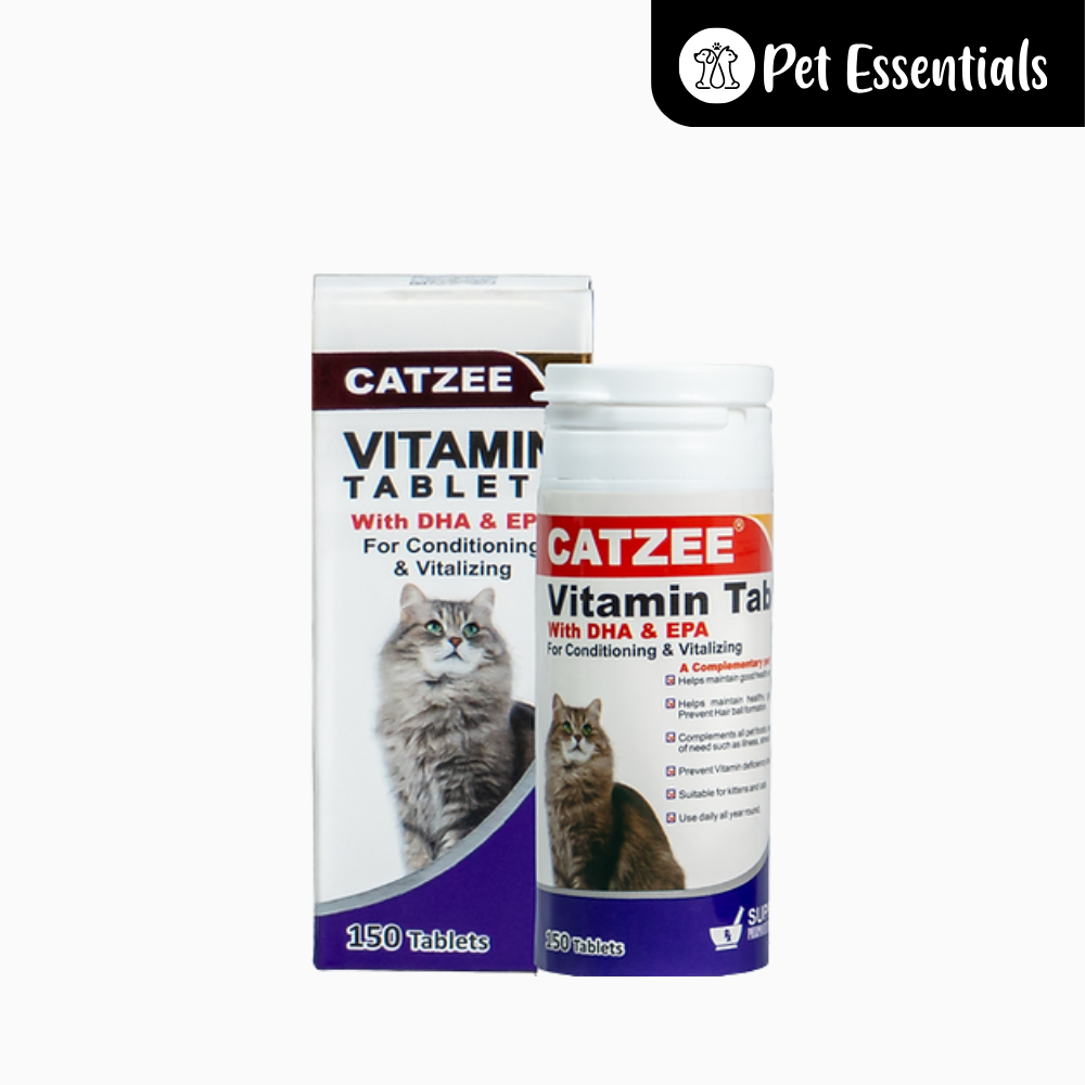 CATZEE VITAMIN TABLETS & CONDITIONING FOR CAT