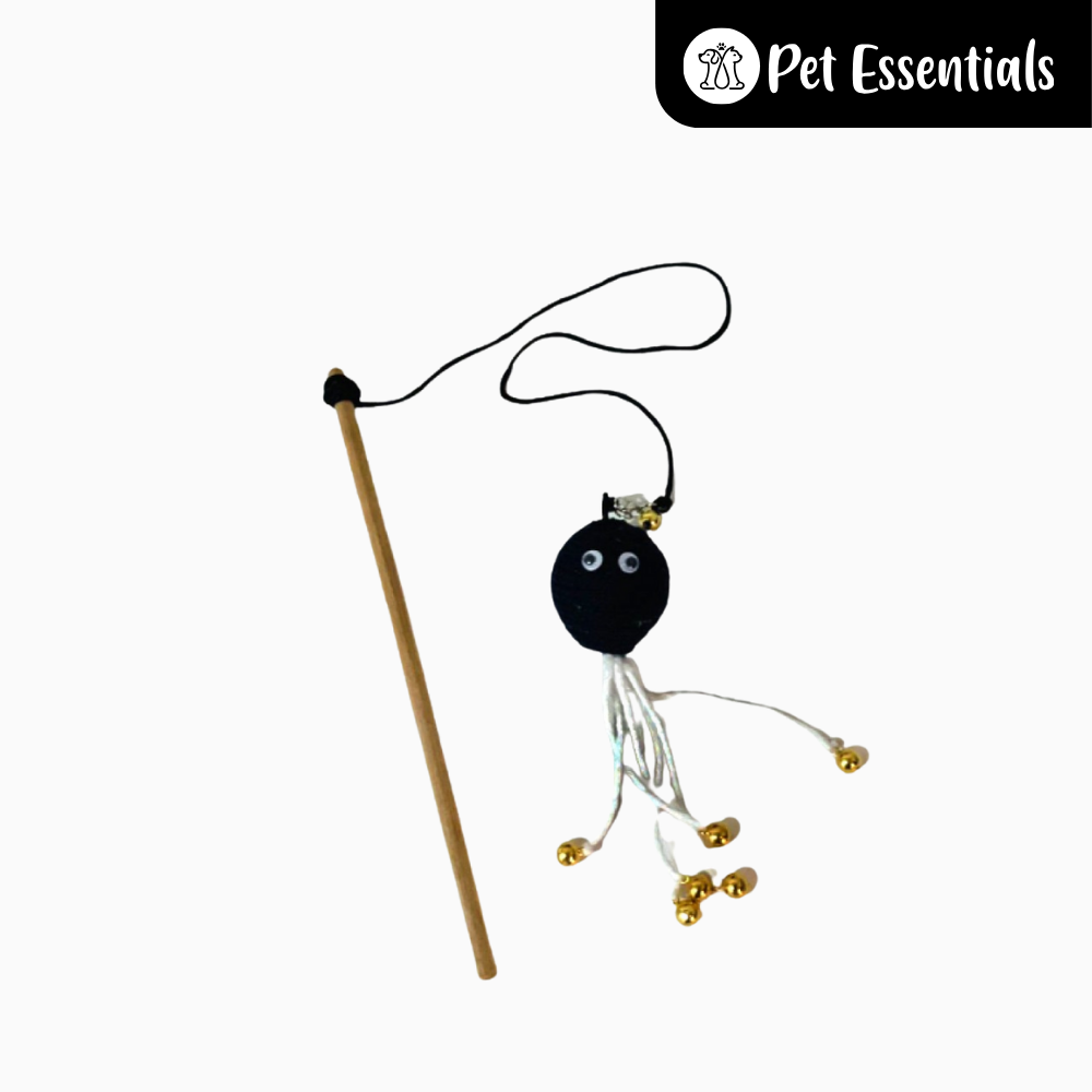 Cat Wooden Stick Toy