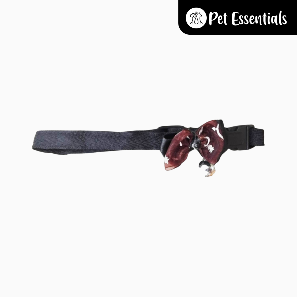 Cat Collar With Bell And Bow