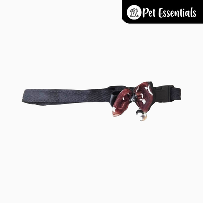 Cat Collar With Bell And Bow
